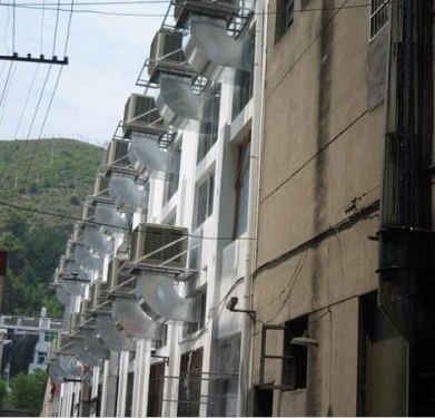 五金廠(chǎng)安裝冷風(fēng)機工程案例
